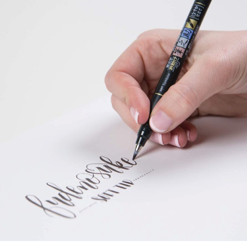 Hand Lettering Brush Pens - Ana Bean Paper Co.
